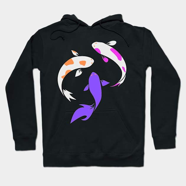 Koi Group Therapy fun gift Hoodie by Oceana Studios